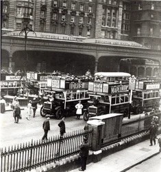 Estación Victoria, años 1920